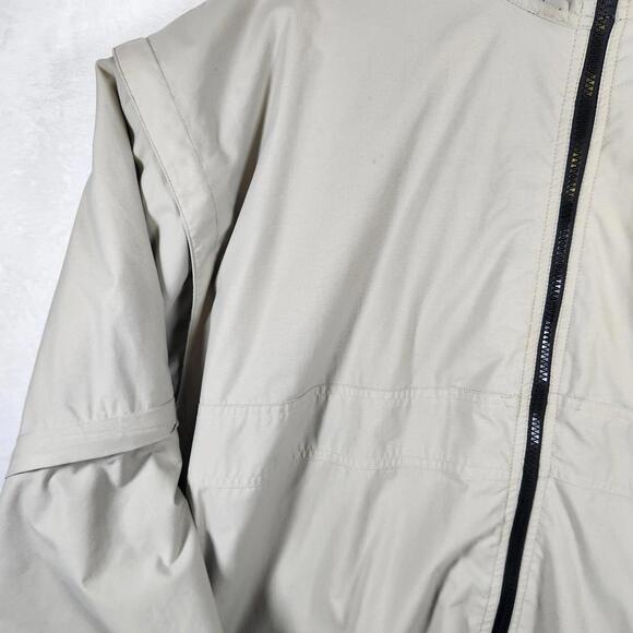 Walter Hagen Golf Jacket Men's XXL Tan Full Zip Hydro Halt Removable‎ Sleeves - Picture 2 of 10